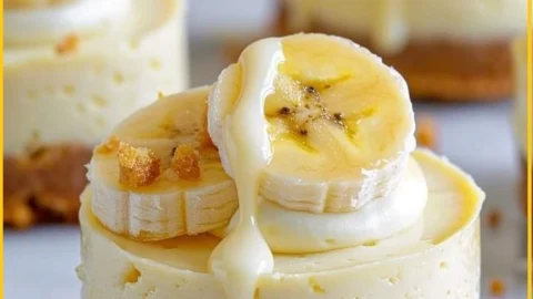 mini banana pudding cheesecake