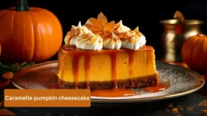 Caramelle pumpkin cheesecake