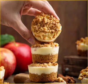 apple cris mini cheesecakes