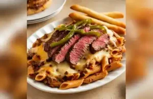 philly cheese steak pasta