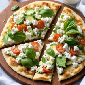 Cottage cheese flatbread