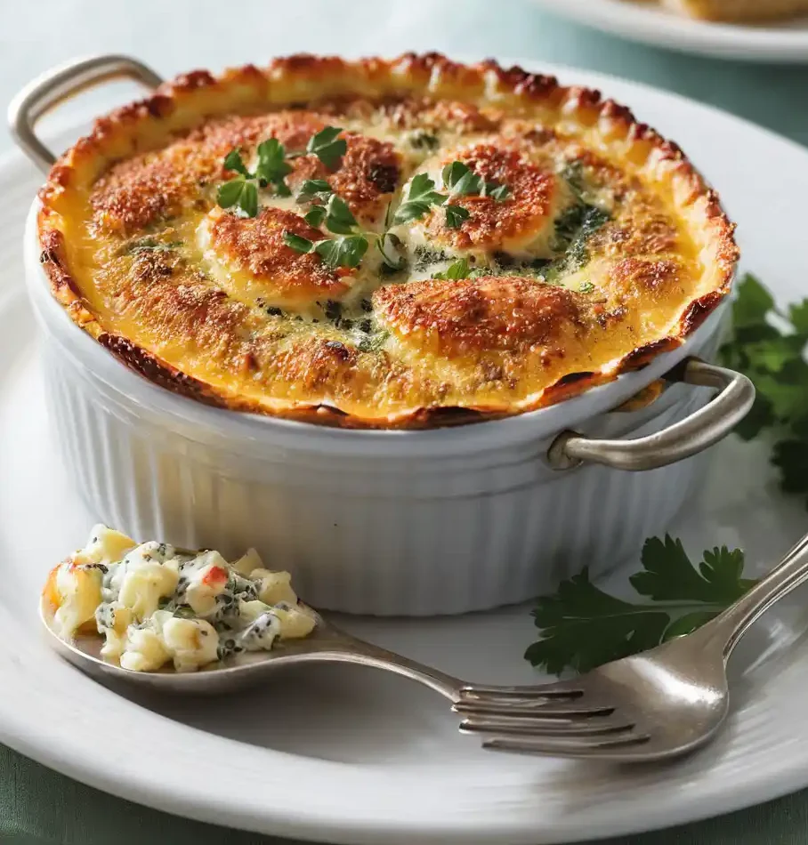 Crab brulee recipe