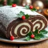 Yule Log Cake