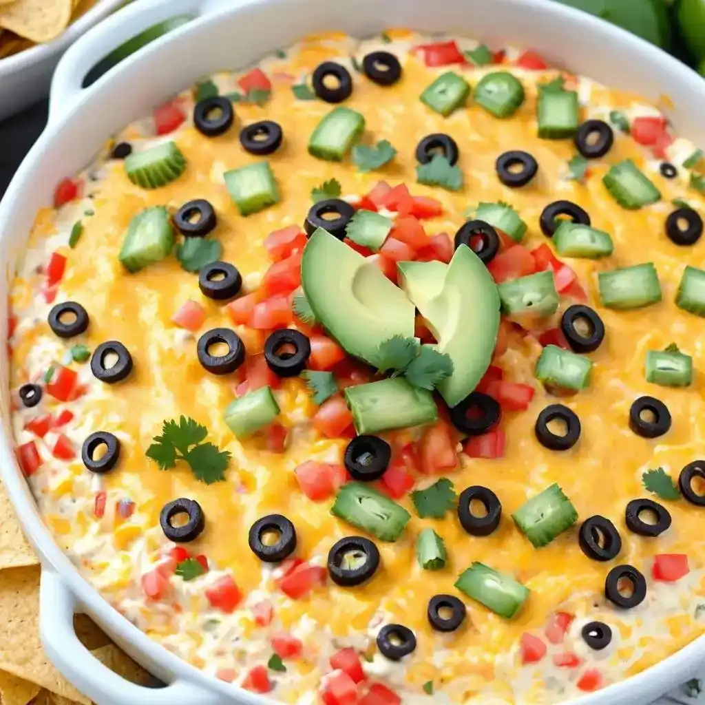 Cheesy Taco Cream Cheese Dip