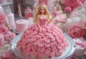 barbie cake