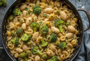 Broccoli chicken ziti