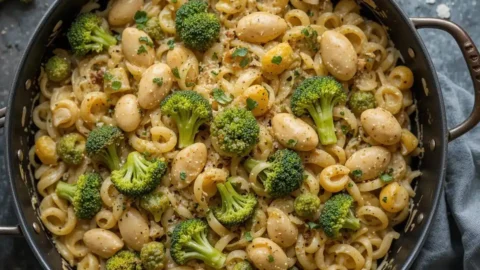 Broccoli chicken ziti