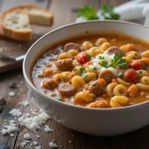 Parmesan Italian Ditalini Soup