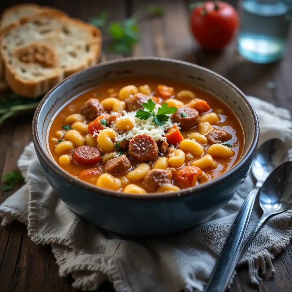 Parmesan Italian Ditalini Soup