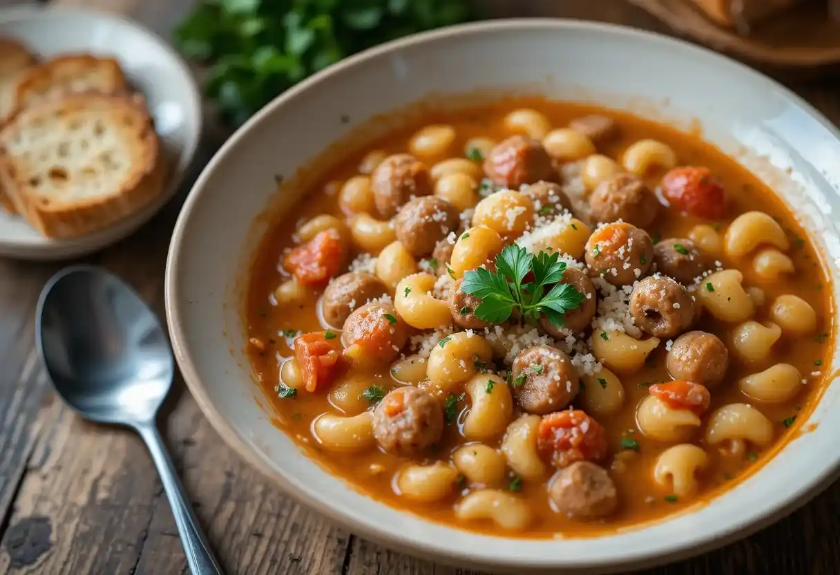 Parmesan Italian Ditalini Soup