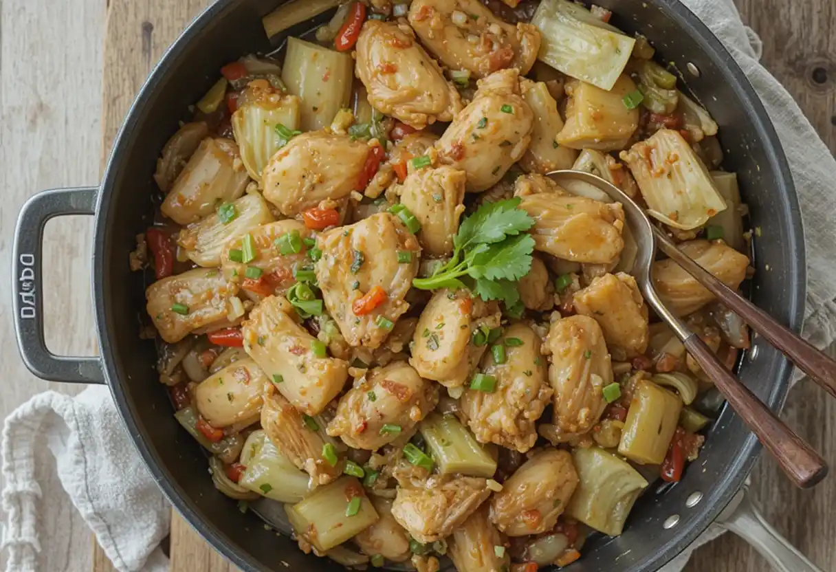 Chinese chicken cabbage