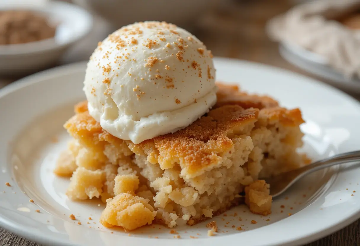 Snickerdoodle cobbler